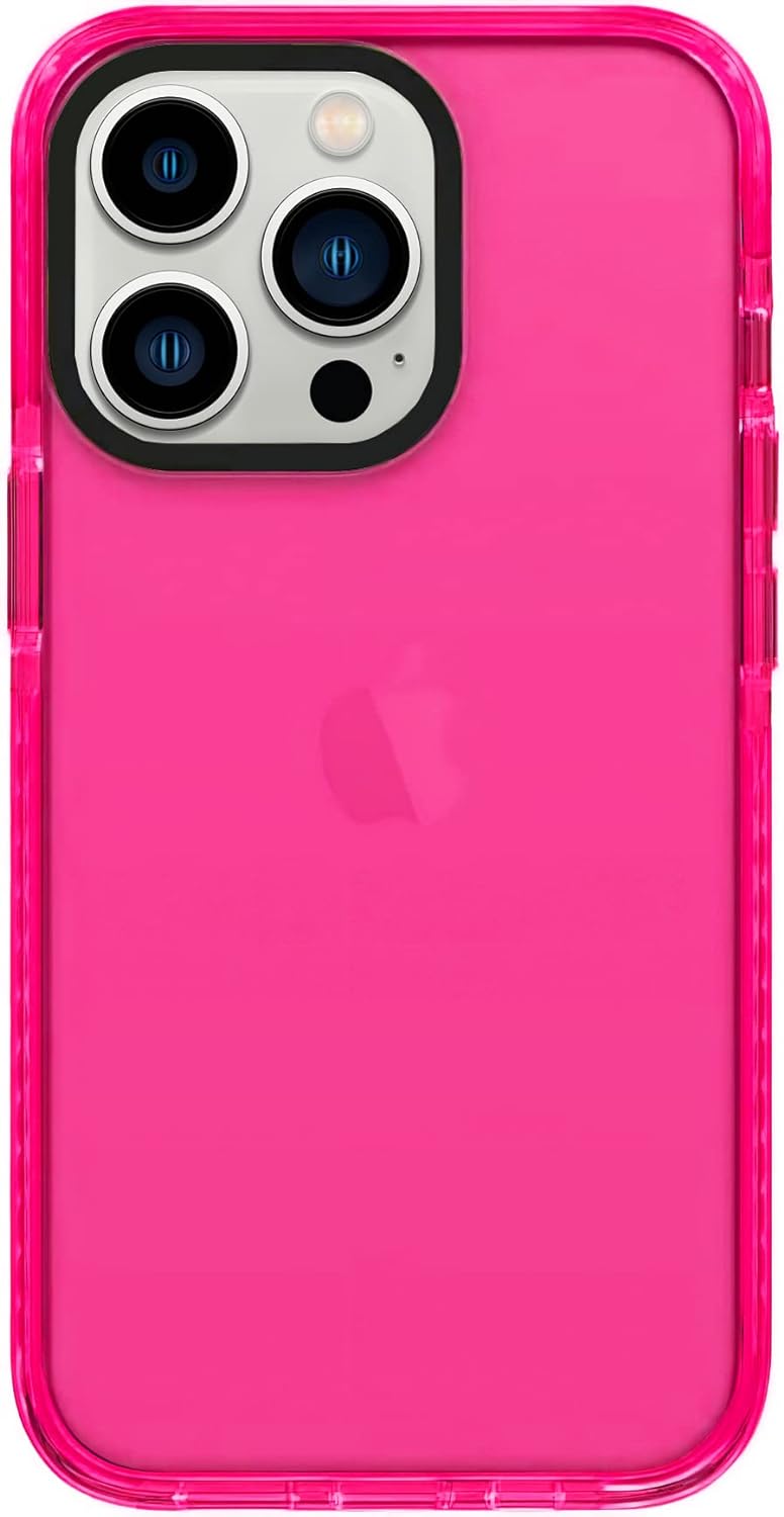 Neon Clear Case Cute Retro Vibrant Design Phone Case Review